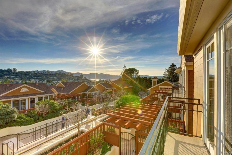 view of outside deck in the sun